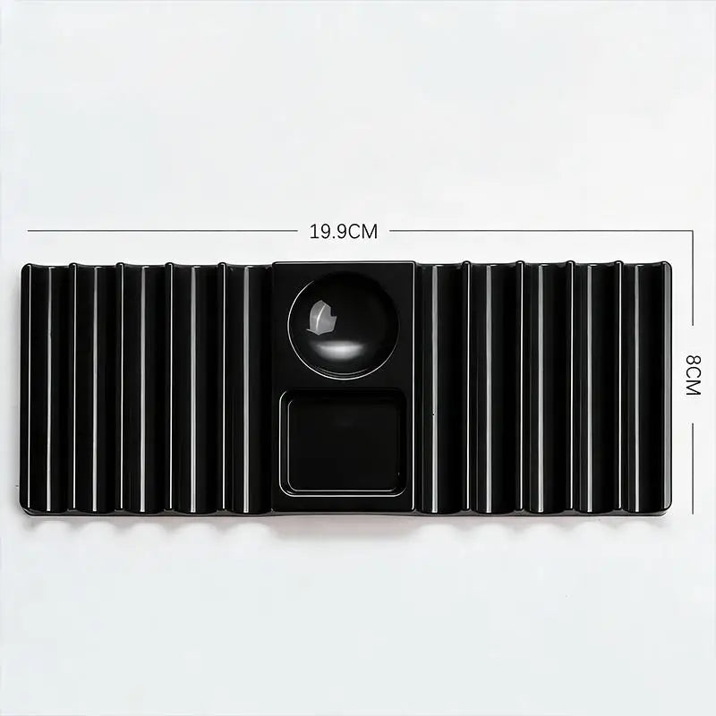 Elegant Nail Art Brush Organizer - Quick Color Mixing & Tool Storage Solution for Professional Salons And Home Use, ideal for supporting and sorting nail tips.