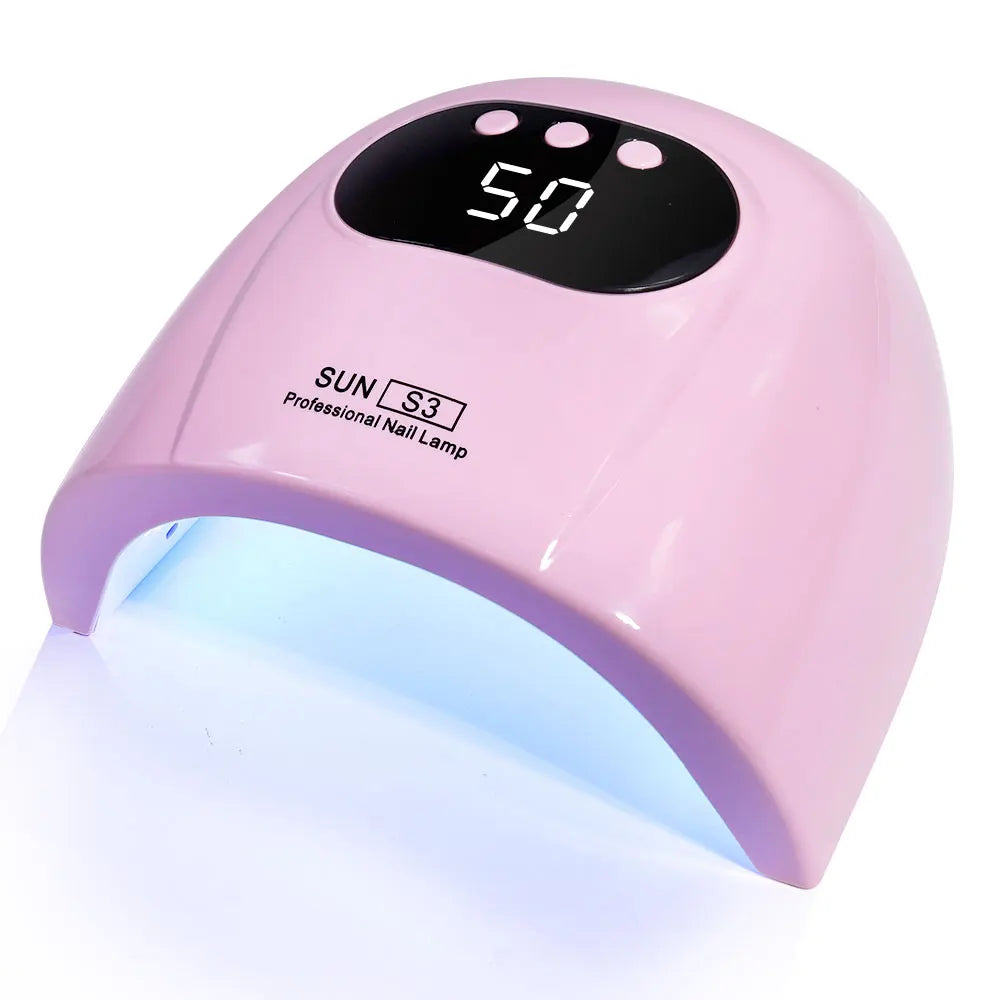 24/6 LED UV Lamp for Nails Gel Polish Drying With LED Display And Motion Sensing Manicure Lamp Dryer Home Use Tool